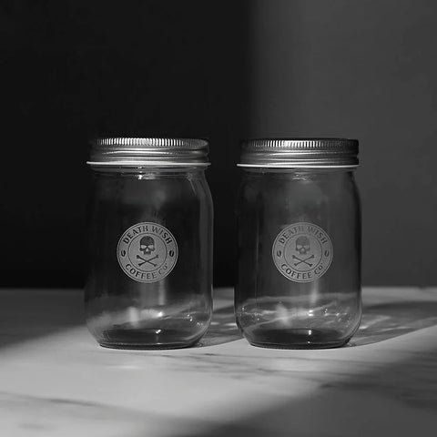 Coal Brew Mason Jar Set