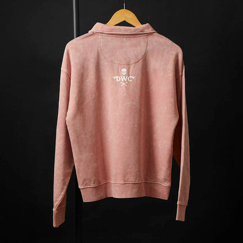 Pink Haze Cropped Half Zip